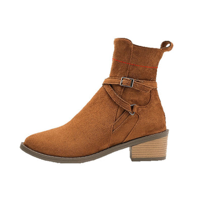 Ortho Welt Ankle Boots - Orthopedic Mid Heel Comfort