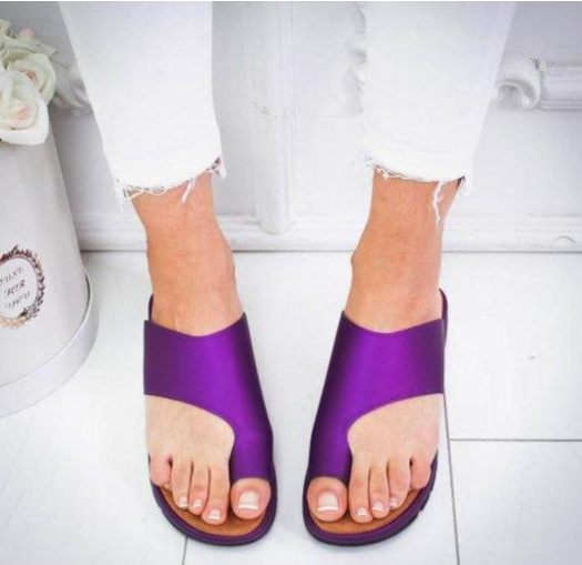 Ortho Welt Flat Soft Slippers, Unique Design For Everyday Comfort