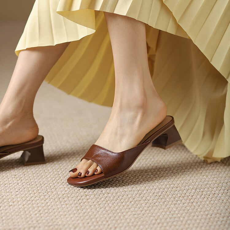Ortho Welt Orthopedic Sandals - Chunky Block Heel Comfort