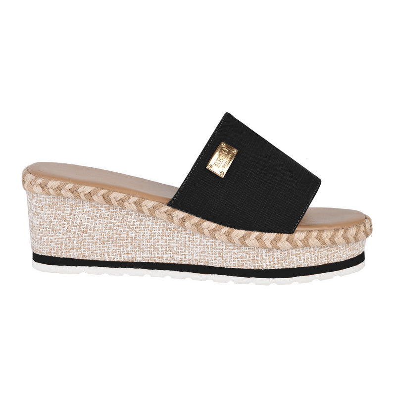Ortho Welt Platform Wedge Sandals - Unique Elegance