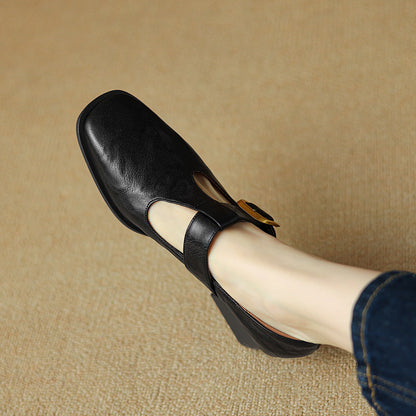 Ortho Welt Mary Jane Pumps - Orthopedic Retro Comfort