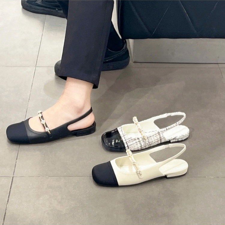 Ortho Welt Orthopedic Flats - Square Toe Elastic Band