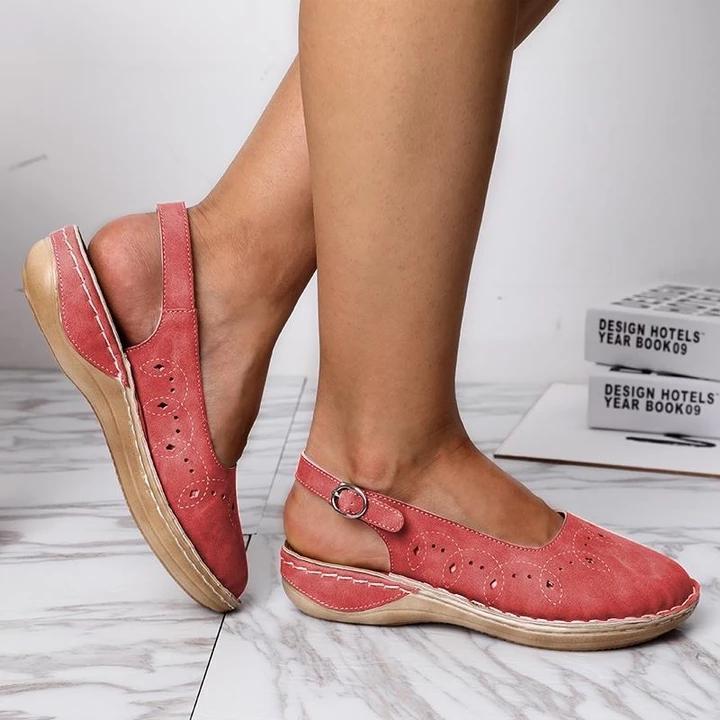 Arya | Orthopädische Slingback-Loafer mit atmungsaktivem Cutout-Design
