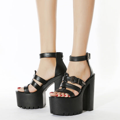 Ortho Welt Custom Heeled Sandals  - Unique Elegance