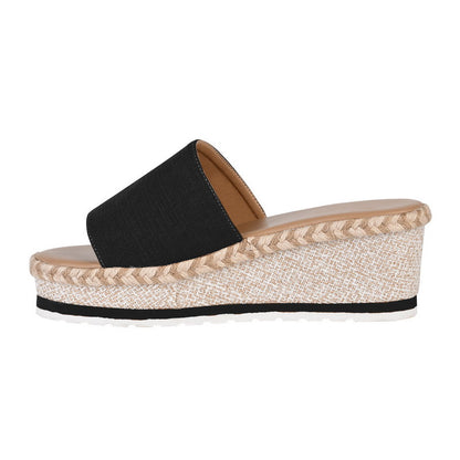 Ortho Welt Platform Wedge Sandals - Unique Elegance