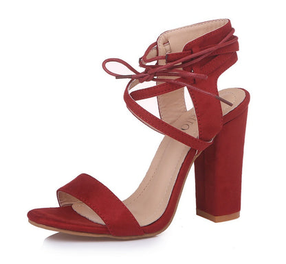 Ortho Welt Unique High Heel Sandals With Ankle Strap