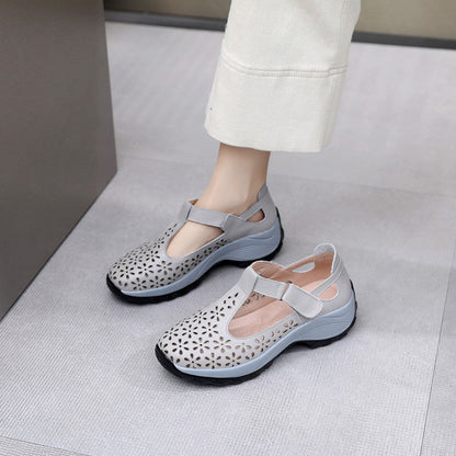 Ortho Welt Leather Flat Shoes - Unmatched Comfort