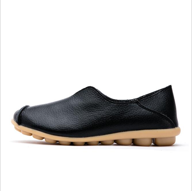 Ortho Welt Flat Shoes In Genuine Leather - Unique Elegance