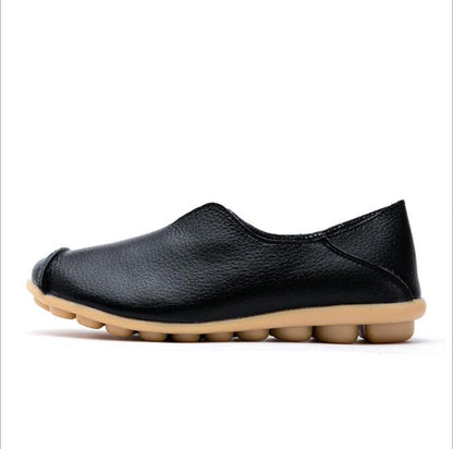 Ortho Welt Flat Shoes In Genuine Leather - Unique Elegance
