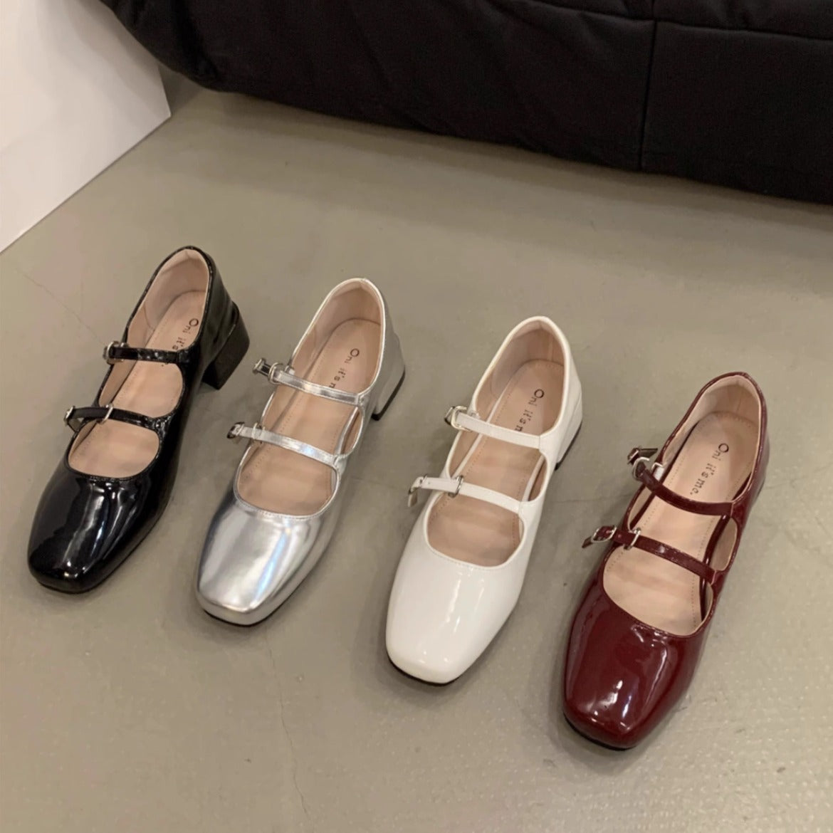 Ortho Welt Mary Jane Schuhe – Orthopädischer Blockabsatz