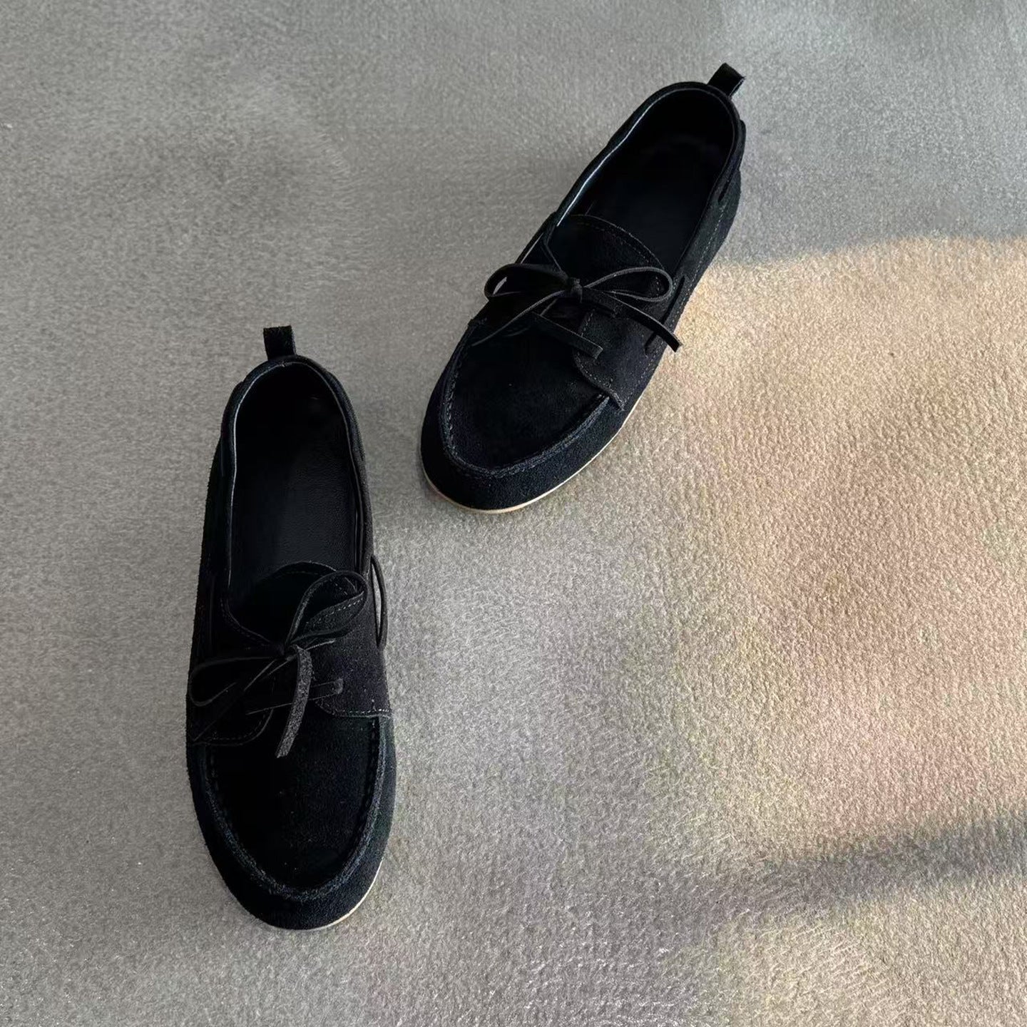Ortho Welt Retro Sheepskin Leather Pumps - Unique British Style