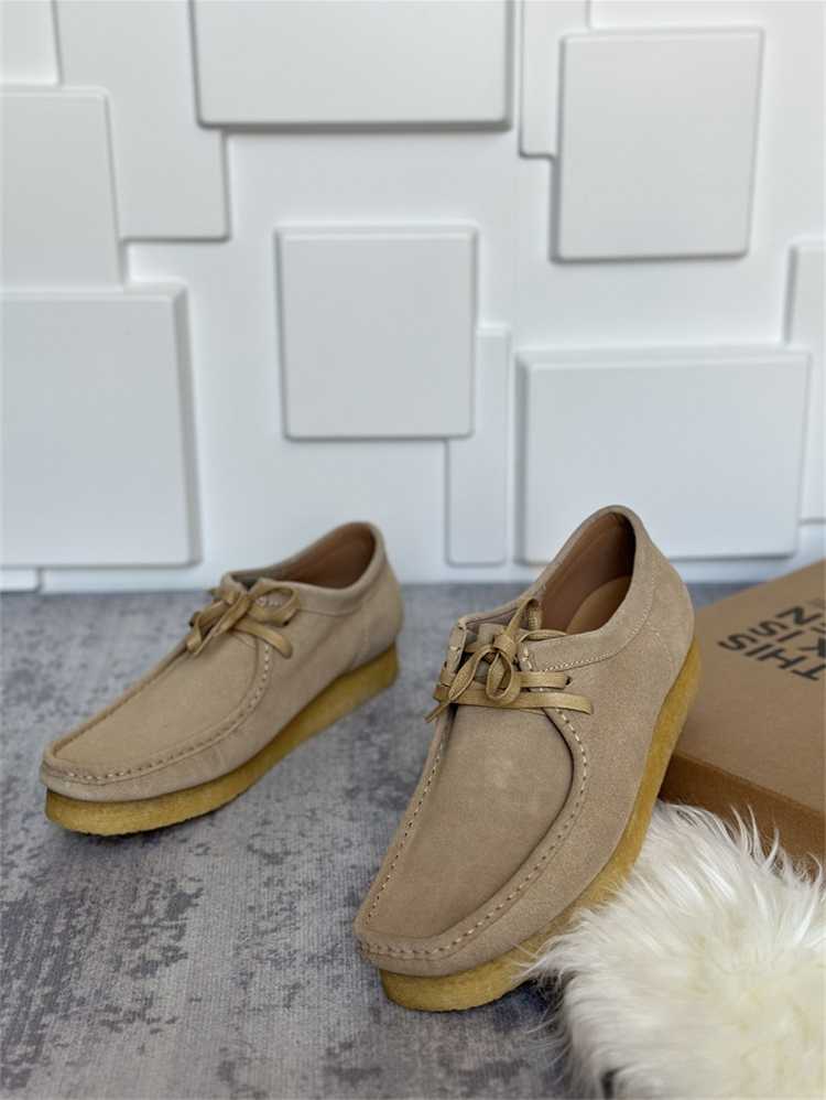 Ortho Welt Leather Lace-Up Shoes With A Thick, Unique Sole