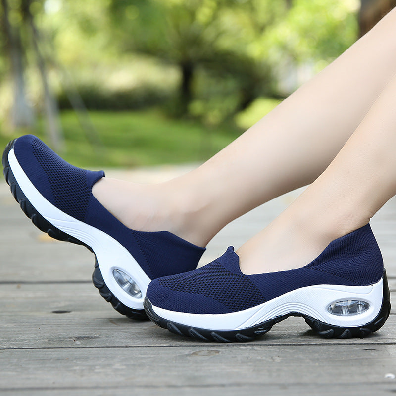 Ortho Welt Damen Laufschuhe - Orthopädischer Strickkomfort
