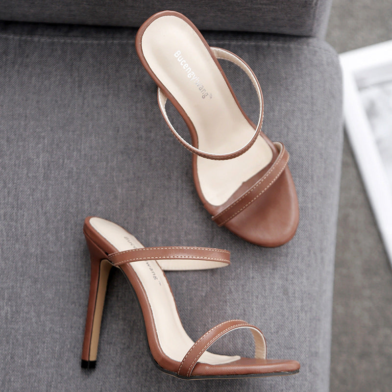 Ortho Welt Stiletto Sandals - Unique Elegance And Comfort
