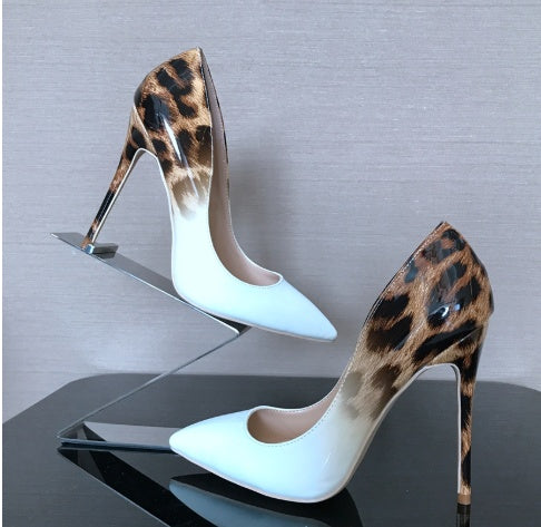 Ortho Welt Sexy Leopard Print High Heels: Unique Elegance And Boldness