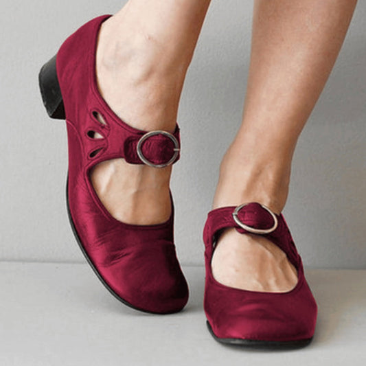 Ortho Welt Bianca Mary Jane - Orthopedic Comfort Flats