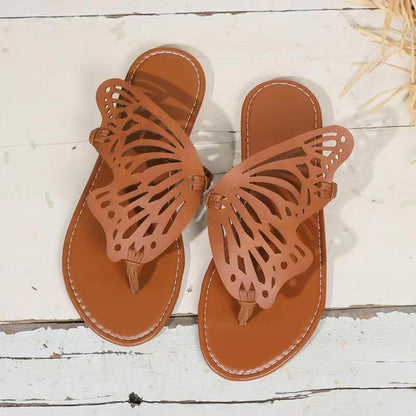 Ortho Welt Vintage Summer Sandals With Butterfly Wings - Unique And Lightweight