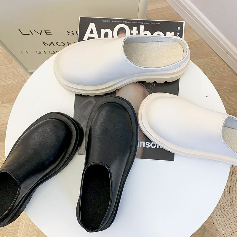 Ortho Welt Chunky Sole Mules - Orthopedic Comfort