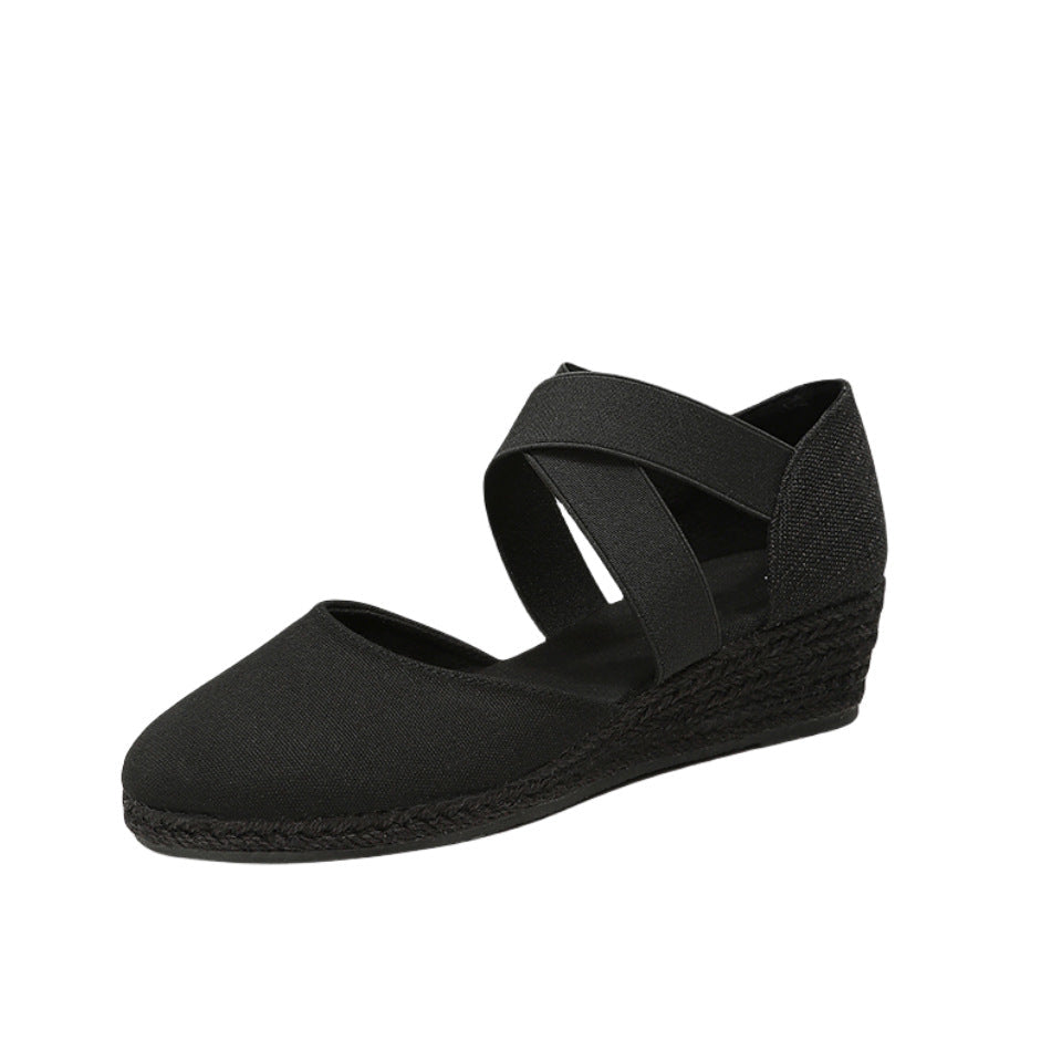 Ortho Welt Comfortable And Breathable Wedge Shoes
