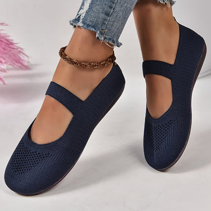 Cameron | Orthopädische Mary-Jane-Strickschuhe – Leicht und bequem für jeden Tag