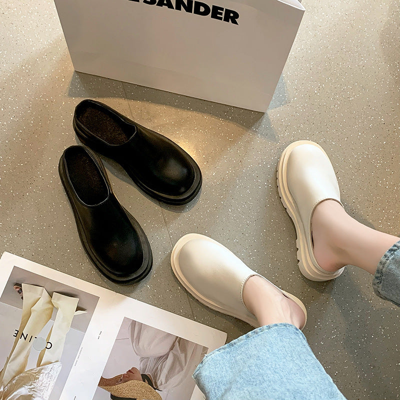 Ortho Welt Chunky Sole Mules - Orthopedic Comfort
