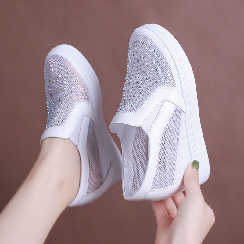 Ortho Welt Mesh Sneakers - Orthopedic Hidden Heel Comfort