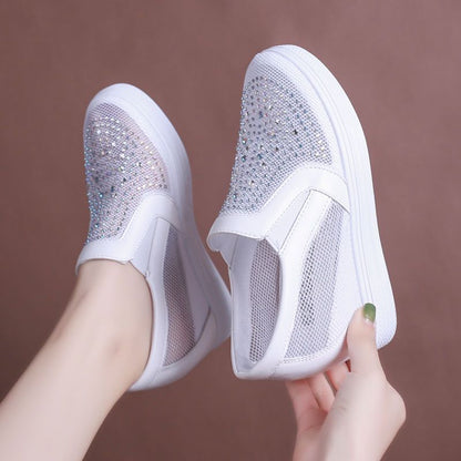 Ortho Welt Mesh Sneakers - Orthopedic Hidden Heel Comfort