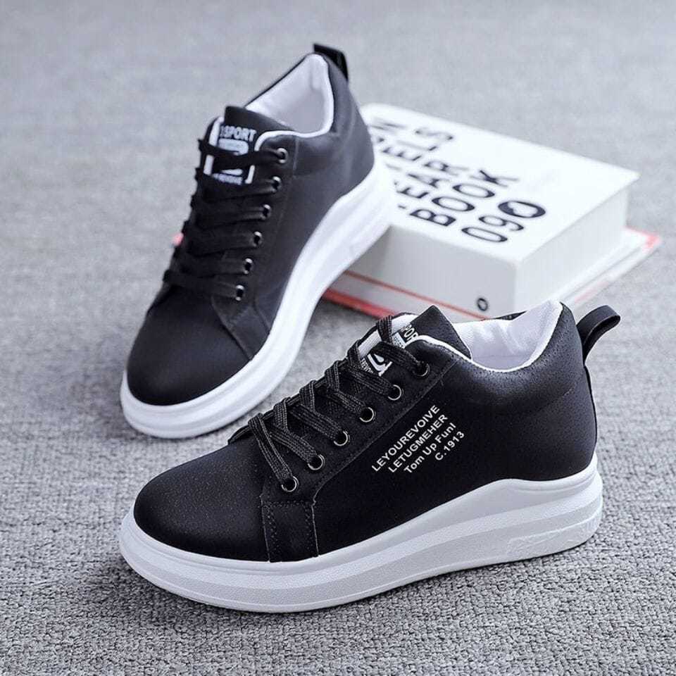 Ortho Welt Thick-Soled Velvet Sneakers - Comfort And Unique Style