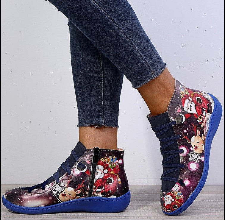 Ortho Welt Christmas Boots - Orthopedic Leather Comfort