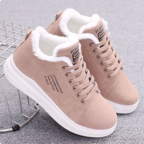Ortho Welt Thick-Soled Velvet Sneakers - Comfort And Unique Style