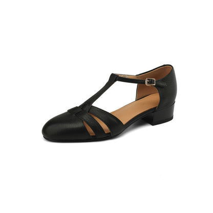 Ortho Welt Retro Ledersandalen - Orthopädischer Komfort