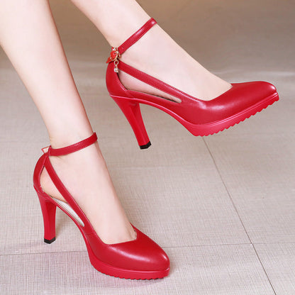 Ortho Welt Stiletto Wedding Shoes - Unique Elegance