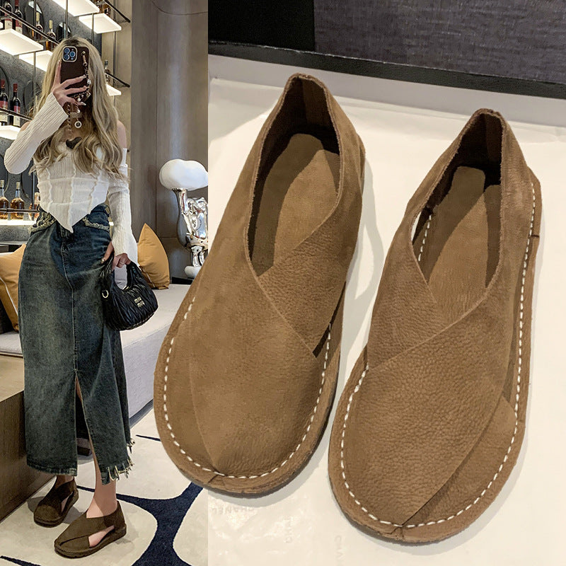 Ortho Welt Round-Toe Roman Sandals - Comfort And Style
