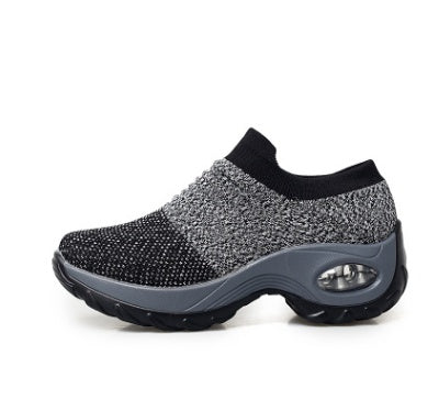 Ortho Welt Soft And Lightweight Woven Rocking Shoes For Dancing