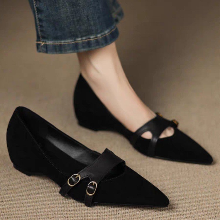 Ortho Welt Vintage Ballerinas - Orthopedic Pointed Toe