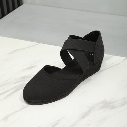 Ortho Welt Comfortable And Breathable Wedge Shoes
