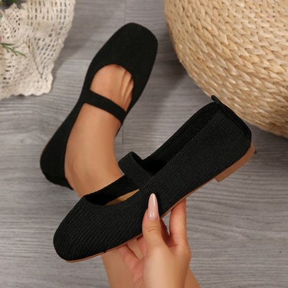 Ortho Welt Lightweight Breathable Mesh Ballet Flats