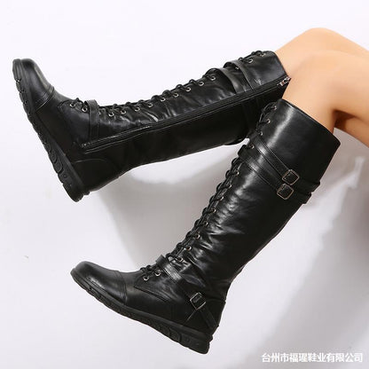 Ortho Welt Knight Boots - Orthopedic Laces & Side Zip