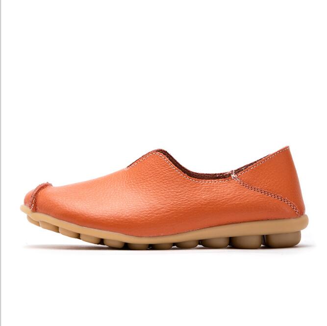 Ortho Welt Flat Shoes In Genuine Leather - Unique Elegance