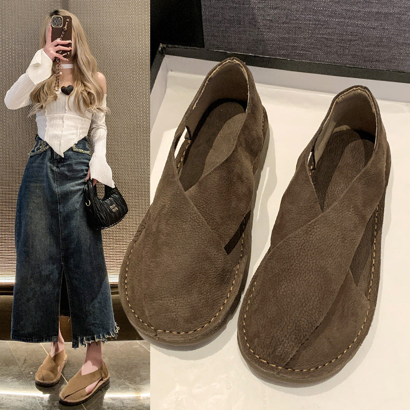 Ortho Welt Round-Toe Roman Sandals - Comfort And Style