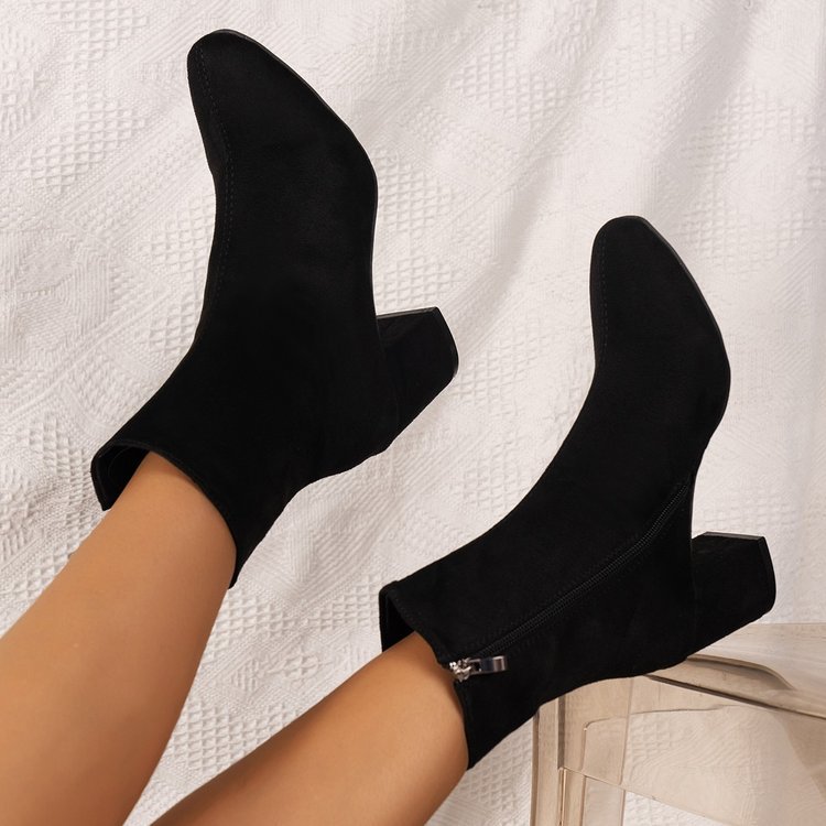 Ortho Welt Suede Stretch Boots – Orthopedic Comfort