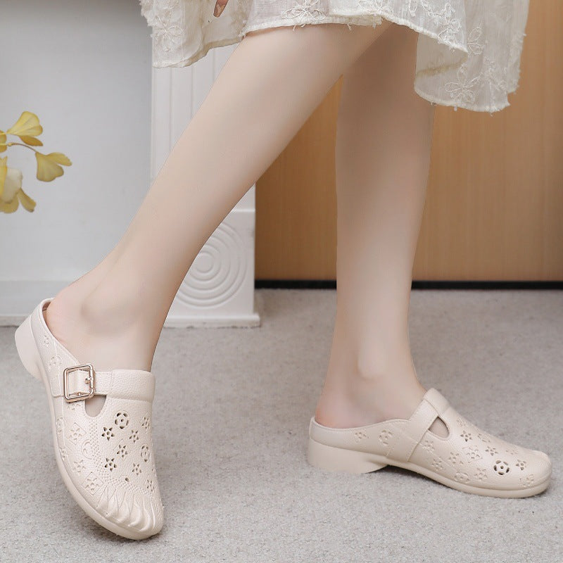 Ortho Welt Half-Toe Slippers - Unique Platform Sandals