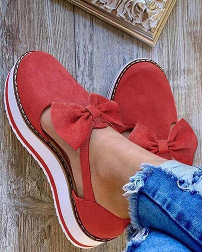 Ortho Welt Damen Orthopädische Slipper – Schleife & Komfort