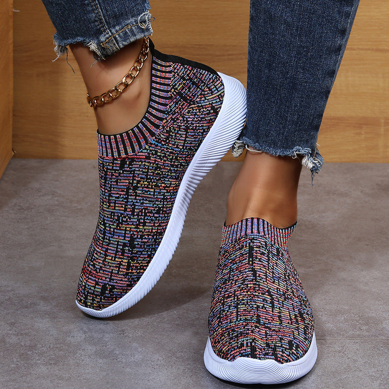 Ortho Welt Stripe Knit Shoes: Unique And Comfortable For Everyone