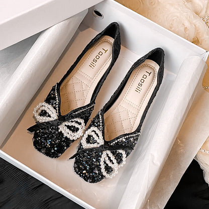 Ortho Welt Ballerinas - Orthopedic, Strass & Perlen