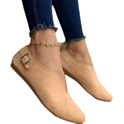 Ortho Welt Quincy Slipper – Orthopedic Wildleder V-Cut