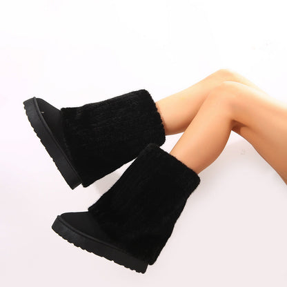 Ortho Welt Ariana Winter Boots - Plush Orthopedic Fur
