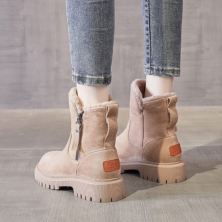 Ortho Welt Winter Boots - Orthopedic Suede with Fur Lining