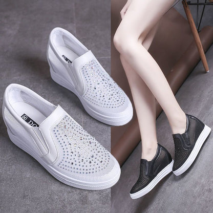 Ortho Welt Mesh Sneakers - Orthopedic Hidden Heel Comfort