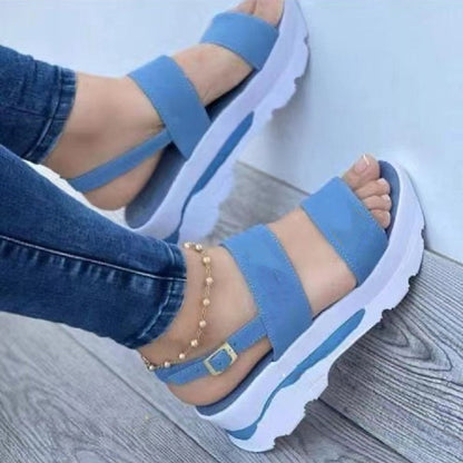 Ortho Welt Platform Sandals - Unique Summer Fashion